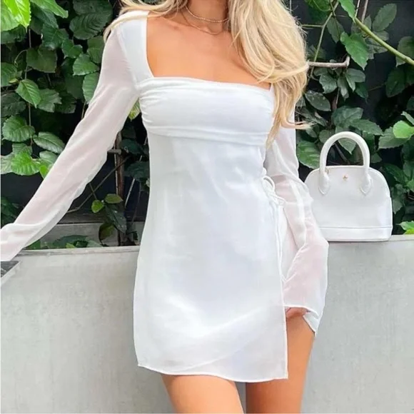 chinese dress ladies Coraline Pink Long Sleeve Maxi Dress - US 16 main image 1